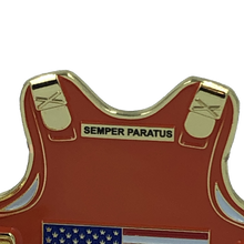 Load image into Gallery viewer, USCG Coast Guard Body Armor Challenge Coin H-017 - www.ChallengeCoinCreations.com