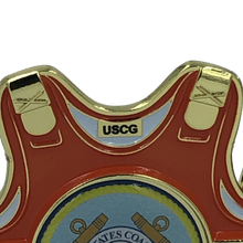 Load image into Gallery viewer, USCG Coast Guard Body Armor Challenge Coin H-017 - www.ChallengeCoinCreations.com