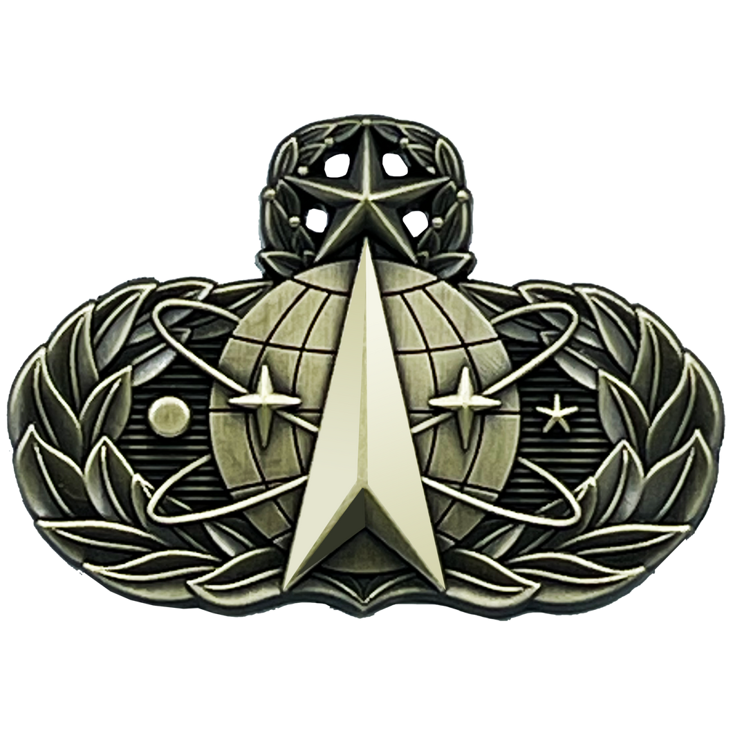 Space Force Ops United States Air Force USAF Master Space Operations Master Badge 1.625
