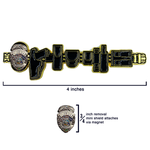 University of Florida Gators Police Duty Belt Challenge Coin BB-007 - www.ChallengeCoinCreations.com