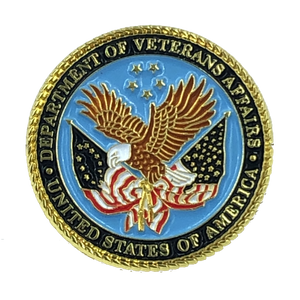 Veterans Administration VA pin 1" pin L-21 - www.ChallengeCoinCreations.com