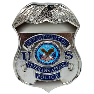 VA Veterans Affairs Administration lapel pin for Police Officer Detective BL6-015 - www.ChallengeCoinCreations.com