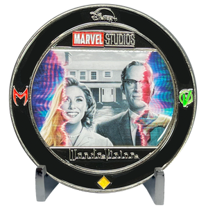 Wanda Vision Challenge Coin WandaVision Hex Vision SWORD BL11-005 - www.ChallengeCoinCreations.com
