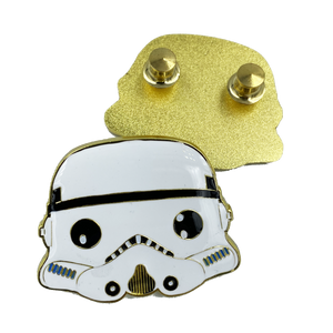 Star Wars inspired Stormtrooper Pins (WHITE) Storm Trooper - www.ChallengeCoinCreations.com