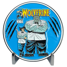 Load image into Gallery viewer, Marvel Wolverine Comic Book inspired Alaska Police Challenge Coin BL11-003 - www.ChallengeCoinCreations.com