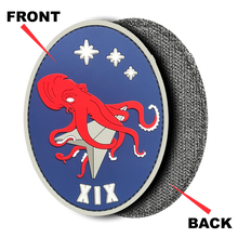 Load image into Gallery viewer, SPACE FORCE TEAM XIX JOINT OCTOPUS MISSION PATCH MILITARY PVC BL1-13B PAT-398
