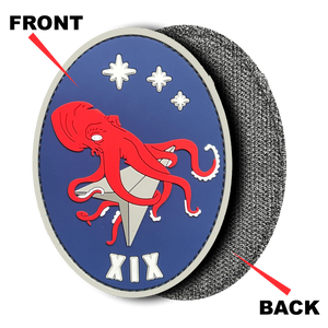 SPACE FORCE TEAM XIX JOINT OCTOPUS MISSION PATCH MILITARY PVC BL1-13B PAT-398