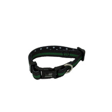 Load image into Gallery viewer, Classic Thin Green Line Dog Collar Border Patrol Sheriff Deputy Honor First - www.ChallengeCoinCreations.com