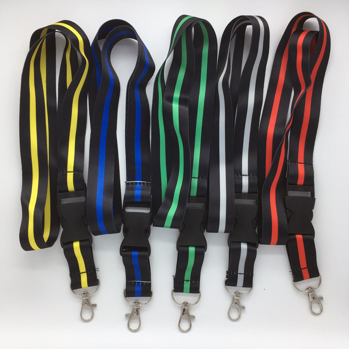 First Responder Thin Line Lanyards Police Officer Corrections 911 ...