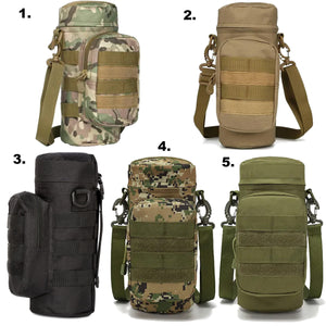 Tactical Water Bottle Holder Pouch FREE USA SHIPPING SHIPS FREE FROM USA Patch Hook and Loop