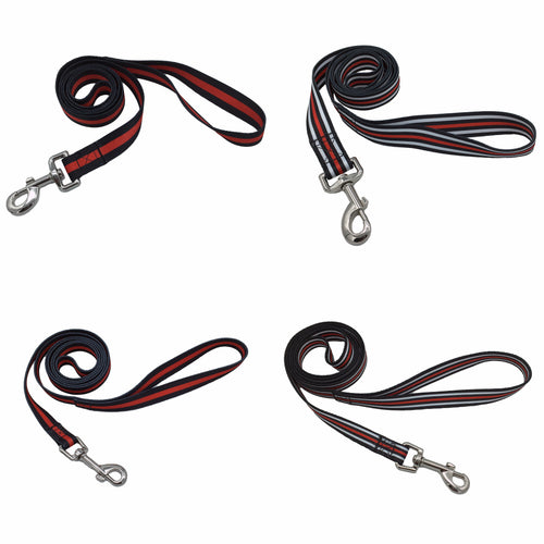 Thin Red Line Pet Leashes Dog Cat Firefighter Fireman Rescue EMT Paramedic Ski Patrol - www.ChallengeCoinCreations.com