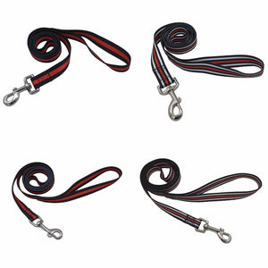 Thin Red Line Pet Leashes Dog Cat Firefighter Fireman Rescue EMT Paramedic Ski Patrol - www.ChallengeCoinCreations.com
