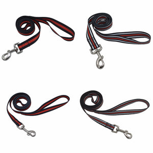 Thin Red Line Pet Leashes Dog Cat Firefighter Fireman Rescue EMT Paramedic Ski Patrol - www.ChallengeCoinCreations.com