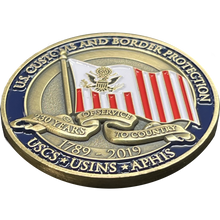 Load image into Gallery viewer, CBP Customs Service Immigration INS APHIS Agriculture Specialist Anniversary Challenge Coin BL13-020 - www.ChallengeCoinCreations.com
