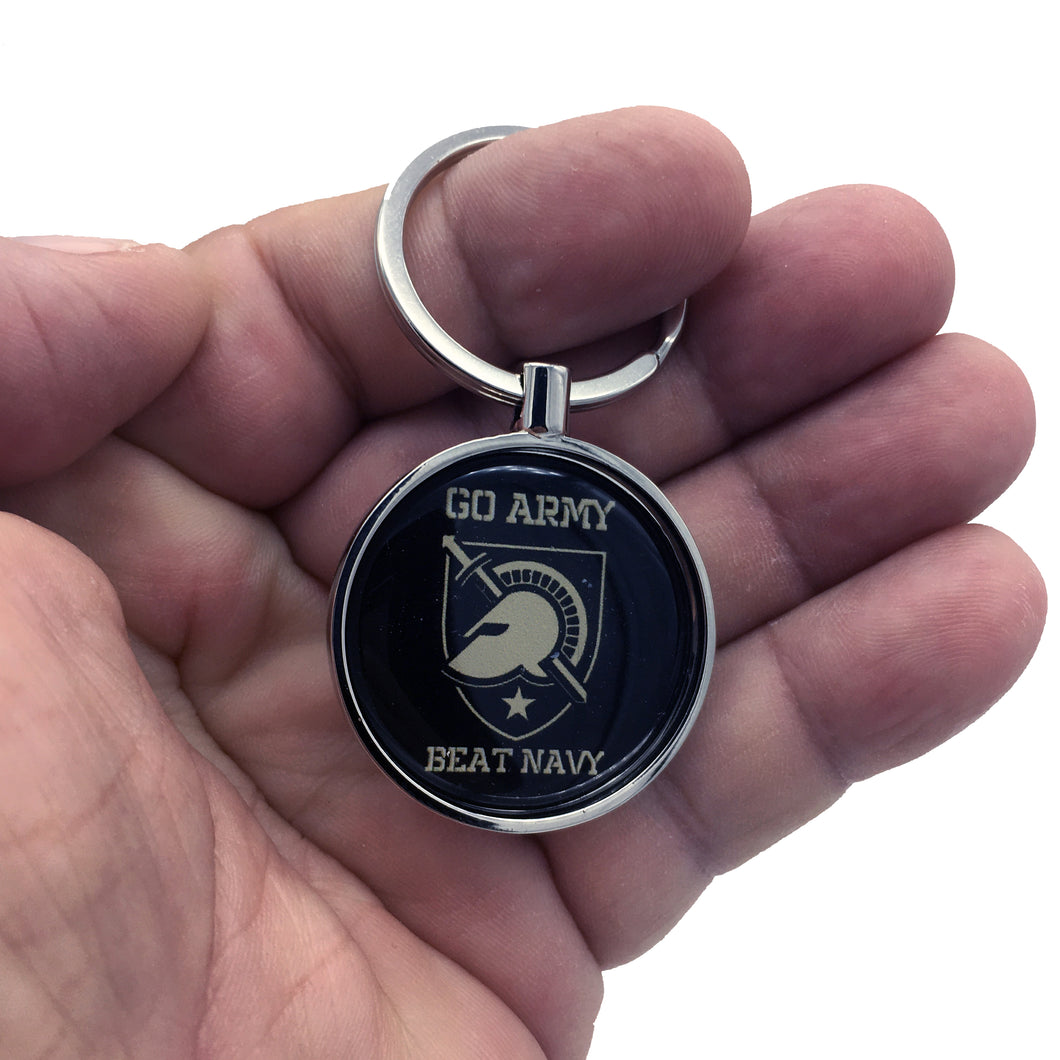 US Army Beat US Navy Commemorative Keychain Army Navy Game FREE USA SHIPPING SHIPS FROM USA