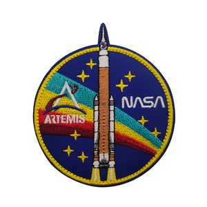 NASA Spacecraft 2024 Moon Artemis MISSION Full Size Emboidered Patch FREE USA SHIPPING SHIPS FROM USA V01379-2 PAT-374