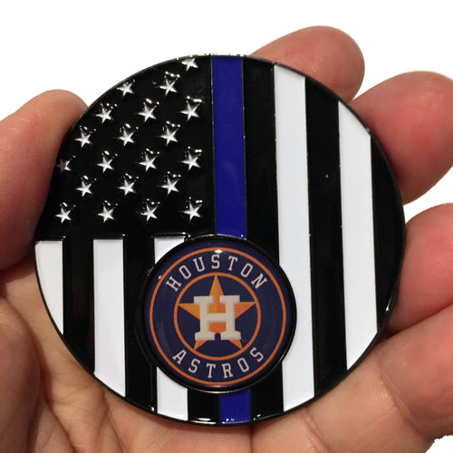 Houston Police Gladiator Astros Challenge Coin