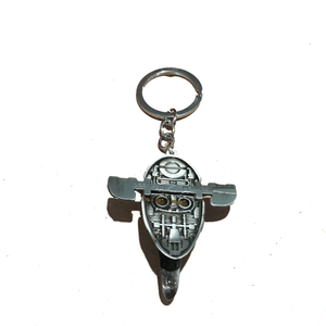 Star Wars Inspired Boba Fett Jango Fett Slave I Keyschain Mandalorian Disney Baby Yoda The Child Grogu KC-005 - www.ChallengeCoinCreations.com