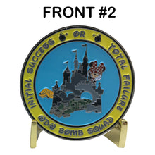 Load image into Gallery viewer, Disney Bomb Squad K-9  Handler Challenge Coin Two of Three WD-006