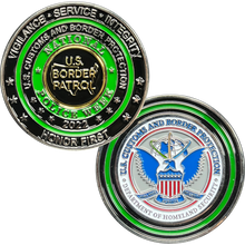 Load image into Gallery viewer, CBP Border Patrol Agent Commemorative America&#39;s Front Line Official Police Week 2022 release BPA EL9-001A