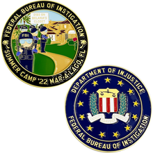 Load image into Gallery viewer, Parody FBI Mar-A-Lago Raid South Park Challenge Coin GL6-008