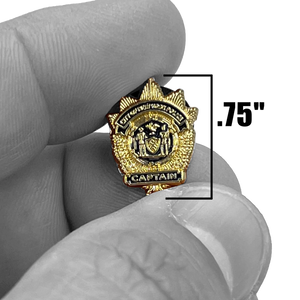 NYPD Captain New York City Police Department Lapel Pin PBX-004-B P-005A