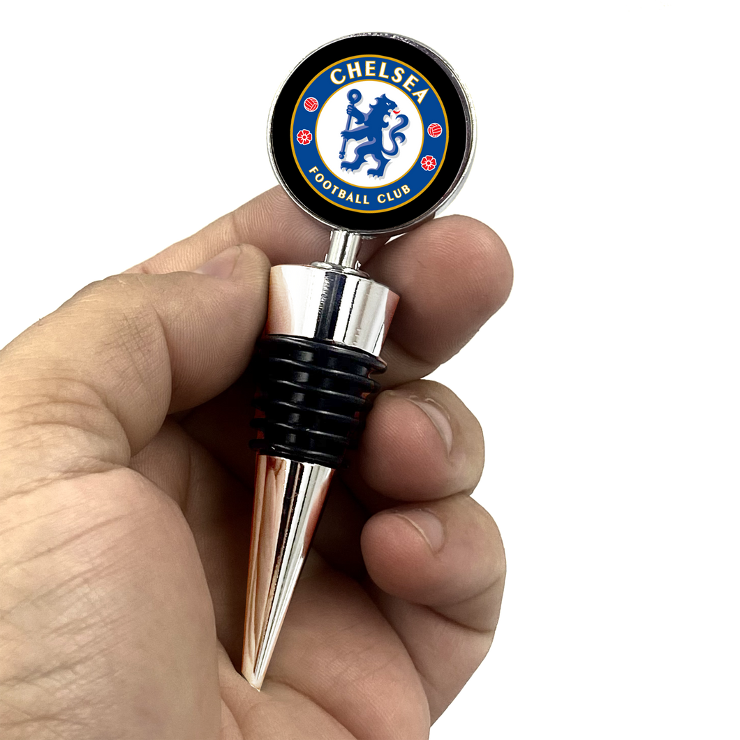 Premier League Chelsea FC Wine stopper Football Soccer Futbol the Blues the Pensioners - www.ChallengeCoinCreations.com