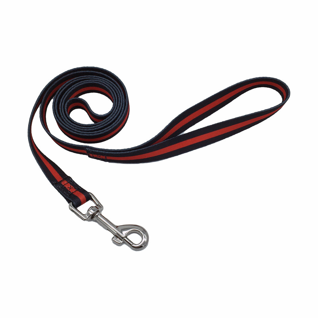 Thin Red Line Pet Leashes Dog Cat Firefighter Fireman Rescue EMT Paramedic Ski Patrol - www.ChallengeCoinCreations.com