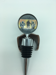 Star Wars The Mandalorian Inspired Wine Bottle Stopper Beskar Steel Baby Yoda Disney inspired - www.ChallengeCoinCreations.com