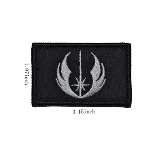 Star Jedi Order Wars Hook and Loop Morale Patch Army Navy USMC Air Force LEO V00110-7 PAT-81