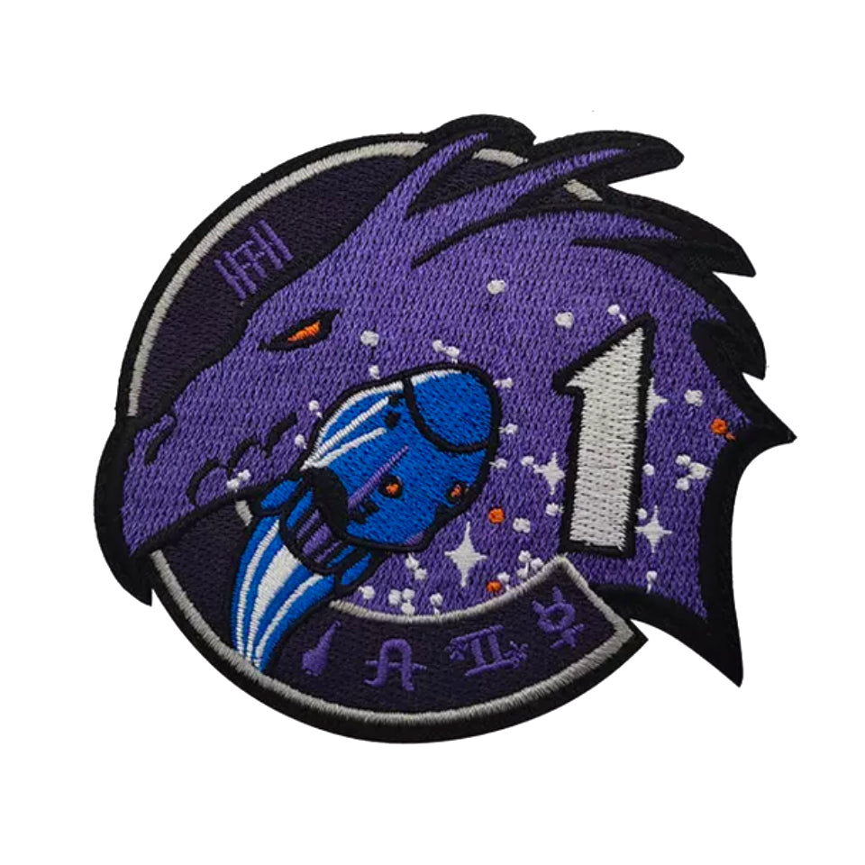 SpaceX Crew Dragon Mission 1 Mission One patch NASA Crew-1 FREE USA SHIPPING PAT-214