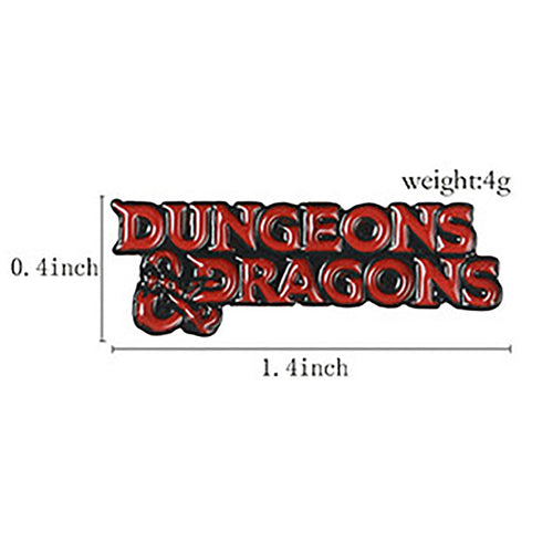 Dungeons and Dragons Pin DD8 - www.ChallengeCoinCreations.com