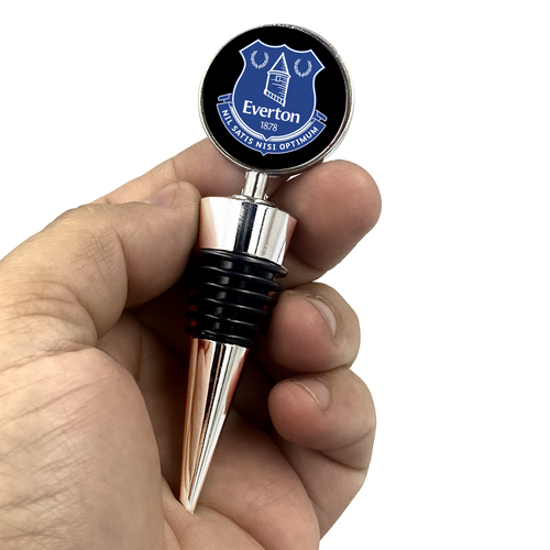 Premier League Everton FC Wine stopper Football Soccer Futbol Blues Toffees - www.ChallengeCoinCreations.com