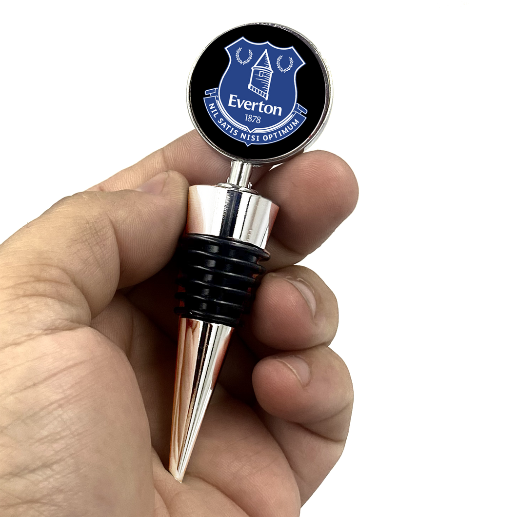 Premier League Everton FC Wine stopper Football Soccer Futbol Blues Toffees - www.ChallengeCoinCreations.com