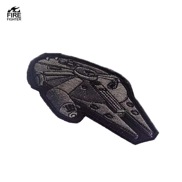 Star Millennium Wars Falcon Hook and Loop Morale Patch Army Navy USMC Air Force LEO PAT-79