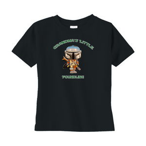 Grandma's Little Foundling Mandalorian Inspired Unisex T-Shirts (Toddler Sizes) - www.ChallengeCoinCreations.com