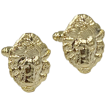 Load image into Gallery viewer, Law Enforcement Officers Memorial National Police Memorial Lion Cufflinks PBA FOP FLEOA PBX-004-A
