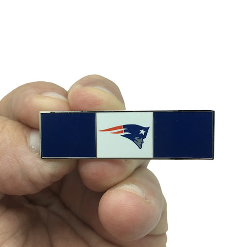 New England Patriots NFL inspired Commendation Bar Pin P-041 - www.ChallengeCoinCreations.com