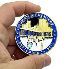 Load image into Gallery viewer, Blue Bloods Family First NYPD Challenge Coin New York City Police Officer Sergeant Detective Commissioner BL5-001 - www.ChallengeCoinCreations.com