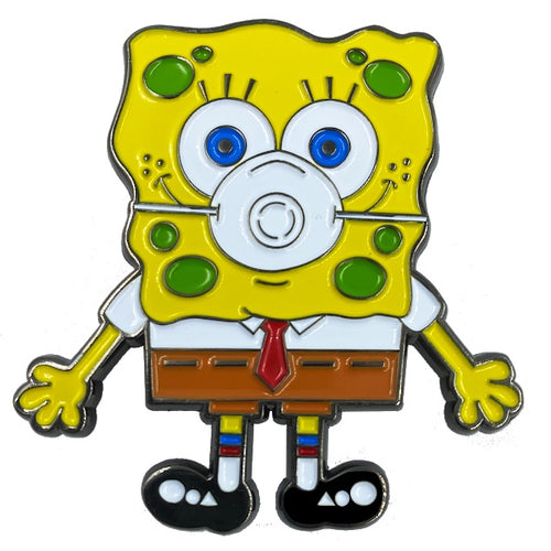 Spongebob Squarepants inspired Pandemic Pin CL3-09 - www.ChallengeCoinCreations.com