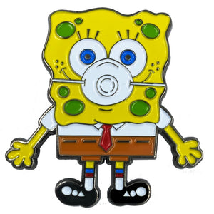 Spongebob Squarepants inspired Pandemic Pin CL3-09 - www.ChallengeCoinCreations.com