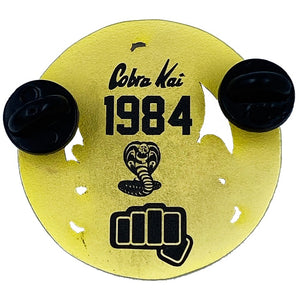 Karate Kid inspired Cobra Kai No Mercy 1984 All Valley Championship Strike First Strike Hard Pin Martial Arts MMA DL7-15 - www.ChallengeCoinCreations.com