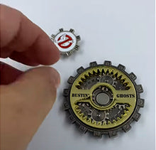 Load image into Gallery viewer, 20-GB Ghostbusters Moving Gears Challenge Coin
