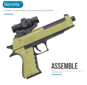 Building Block Pistol Toy 12 and up Adult Supervision Fires Plastic Ball FREE USA SHIPPING SHIPS FREE FROM USA