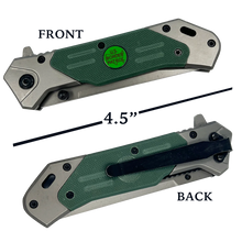 Load image into Gallery viewer, Border Patrol tactical pocket knife BPA Rescue Tool Steel Blade Patrol Agent CBP Bortac GB2-004 26-K
