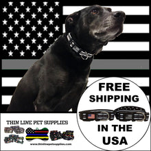 Load image into Gallery viewer, Thin Grey Gray Line Dog Collar CO Corrections Correctional Officer Jailer - www.ChallengeCoinCreations.com