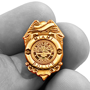 City of Miami Police Officer Lapel Pin PBX-002-A P-161