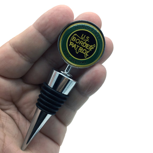 Parody CBP BP Security Honor First Wine Second Wine Stopper - www.ChallengeCoinCreations.com