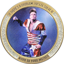 Load image into Gallery viewer, ICE ICE Baby Challenge Coin ERO dro  hsi Vanilla Ice Parody Immigration and Customs Enforcement BL12-002 - www.ChallengeCoinCreations.com