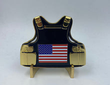 Load image into Gallery viewer, US Army Body Armor Challenge Coin 2.5” - www.ChallengeCoinCreations.com